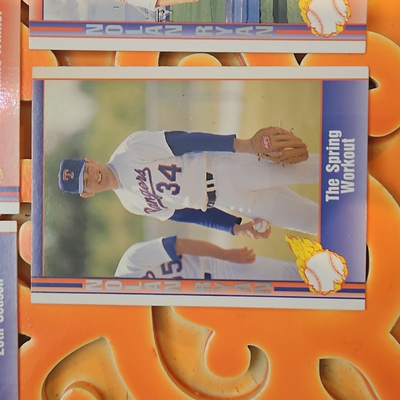 1991 Pacific Trading Cards Nolan Ryan 5 pack #76/#69/#94/#87/#107 - Picture 5 of 7